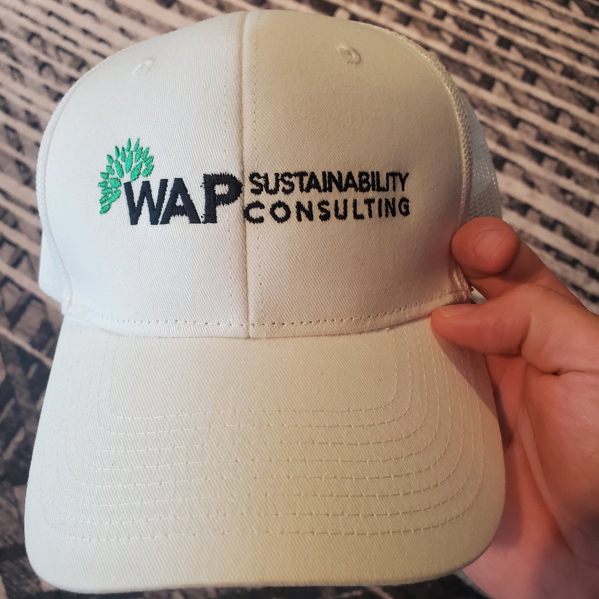 Thank you for the awesome hat @WAPsustain. #greenfin23