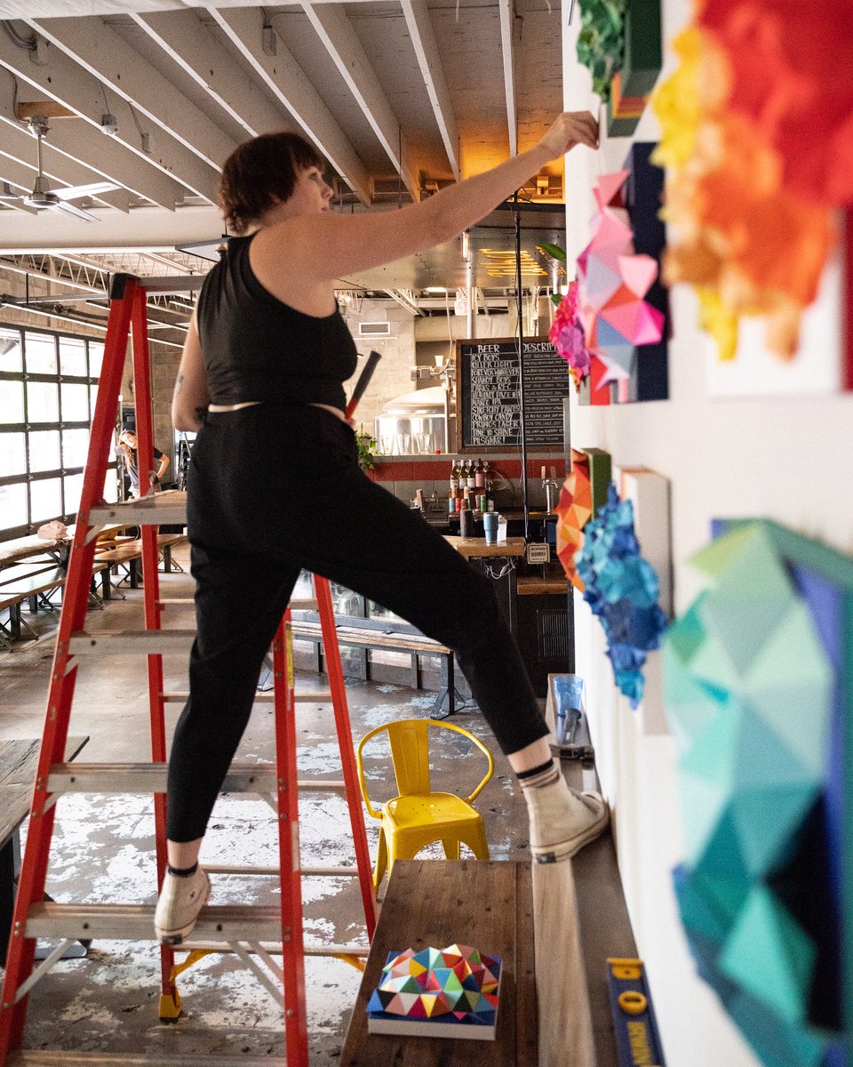 ZilkerBeer's tweet photo. Time to tiki with our newest taproom artist Amanda Witucki!  Amanda specializes in paper art and will have her solo show 𝗣𝗔𝗣𝗘𝗥 𝗢𝗔𝗦𝗜𝗦.
Join us on Thursday, July 13 from 6PM-9PM. 
 RSVP here https://t.co/luuQQYODCg

#paperoasis #artinatx #thepapercommittee #paperart https://t.co/Bfxz1GjTZF