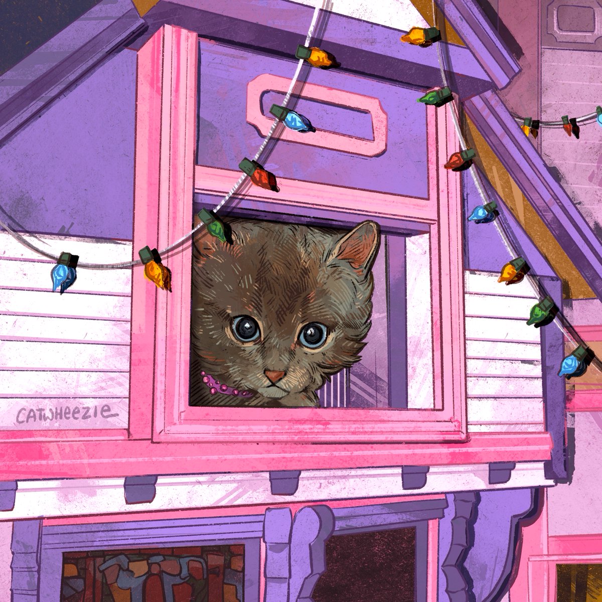 catwheezie's tweet image. This is who actually lives in the Barbie Dreamhouse
