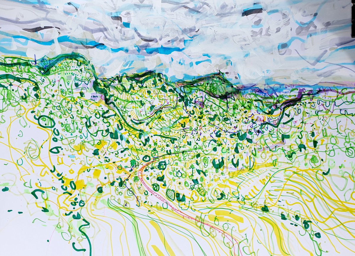 SurreyPuma's tweet photo. #drawing #sketch #pens #penandink #landscape #surrey #surreyhills #ranmorecommon #leithhill #boxhill
#northdowns #surreyaonb https://t.co/VF6RFfOVyJ