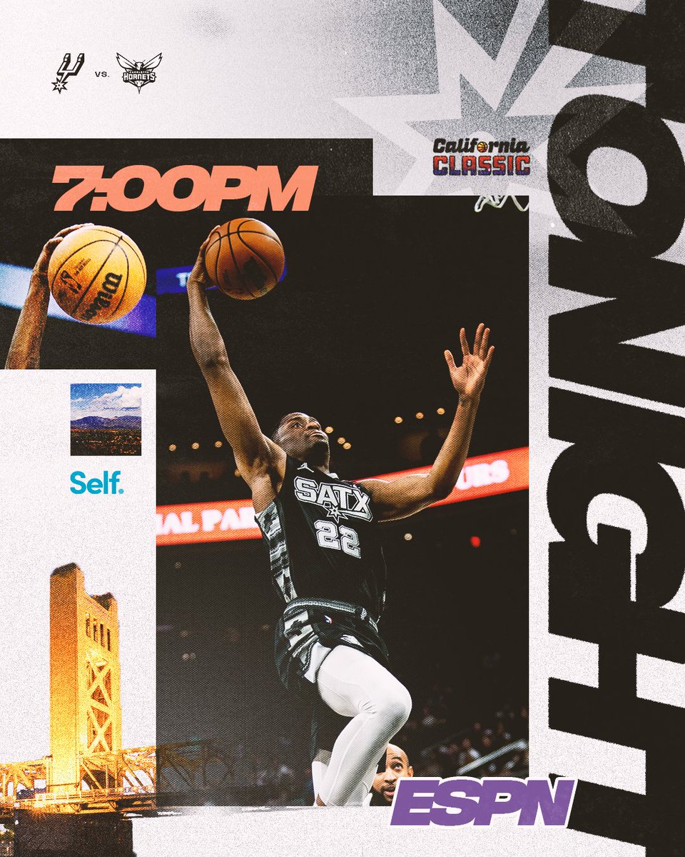 spurs's tweet image. In our California Classic Era 🌟

linktr.ee/sa_spurs

@SelfCreditApp | #ad