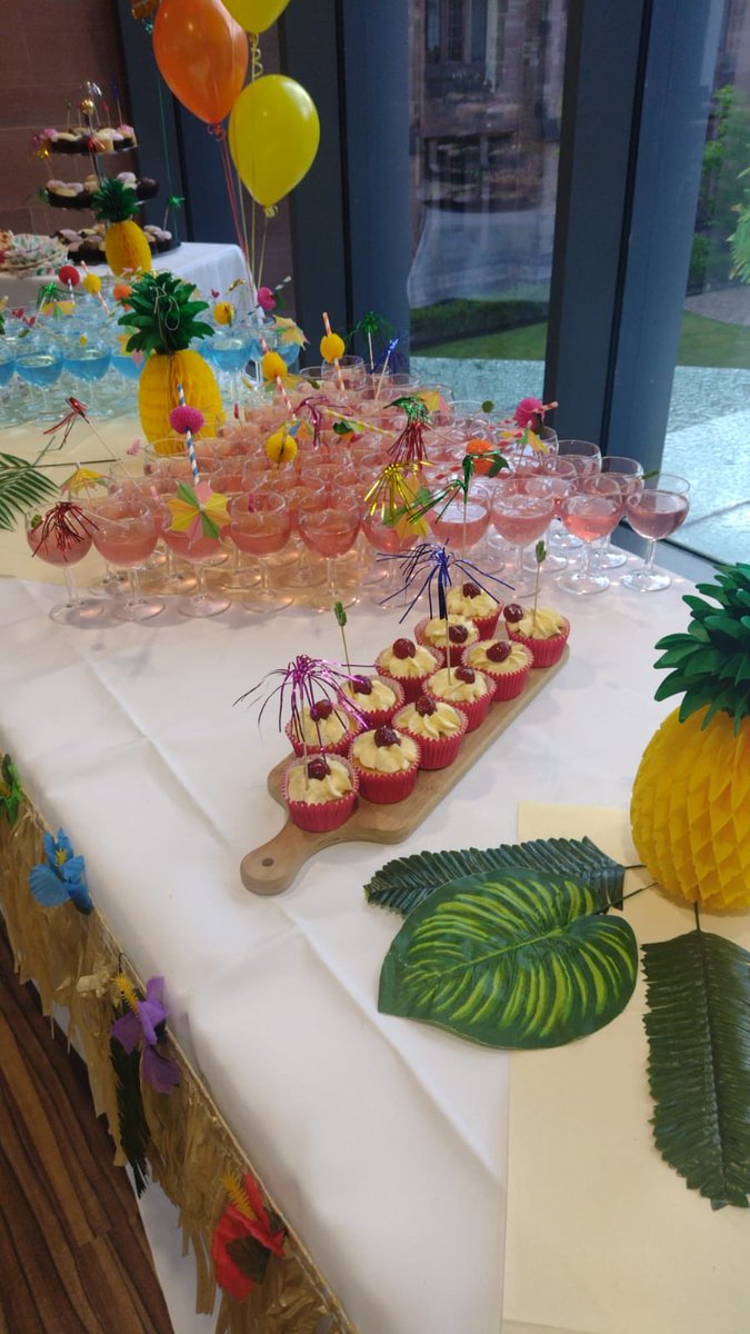 KRL121160's tweet photo. Refreshments ready for lower school concert ….looks amazing https://t.co/5MxpJJQ6bw
