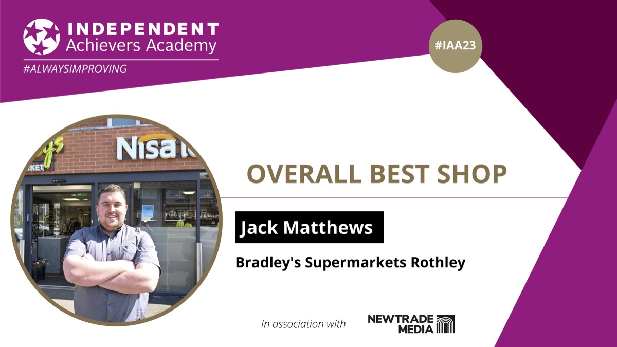 IAA (@iaacademy) on Twitter photo This year's #IAA23 Overall Best Shop Category Star is… ⭐ Jack Matthews of Bradley's Supermarkets Rothley (<a href="/jackretail/">Jack Matthews</a>)
Congratulations to Jack & team for this fantastic achievement 🎉
In association with Newtrade Media #alwaysimproving This year's #IAA23 Overall Best Shop Category Star is… ⭐ Jack Matthews of Bradley's Supermarkets Rothley (<a href="/jackretail/">Jack Matthews</a>)
Congratulations to Jack & team for this fantastic achievement 🎉
In association with Newtrade Media #alwaysimproving