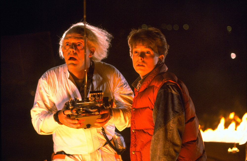 80s_y_90s's tweet photo. Un día como hoy hace 38 años se estrenaba en cines 'Back to the Future'. El inicio de una de las mejores trilogías del cine. https://t.co/83t5DwmviX