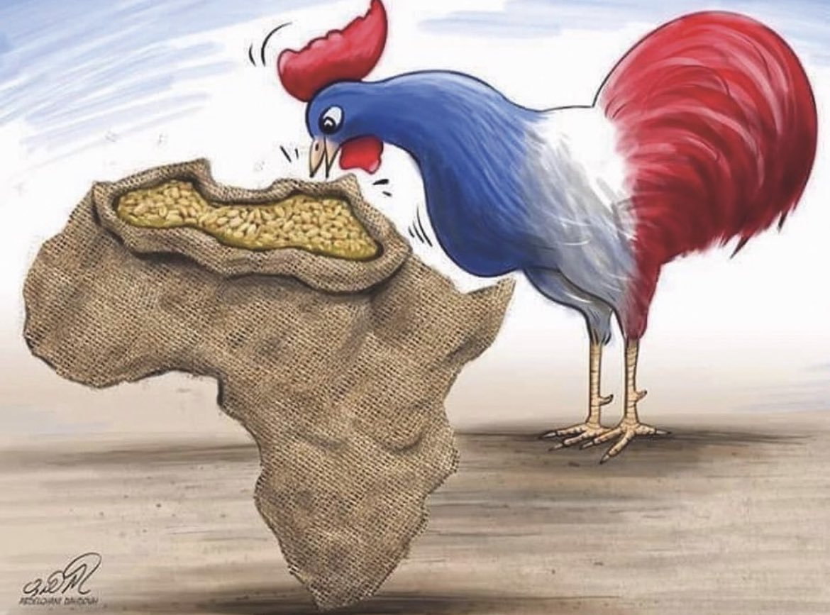 AfricajnViu's tweet photo. França colonizou 72 países, mas não quer “imigrantes” em seu território. https://t.co/KaXkt0LUge