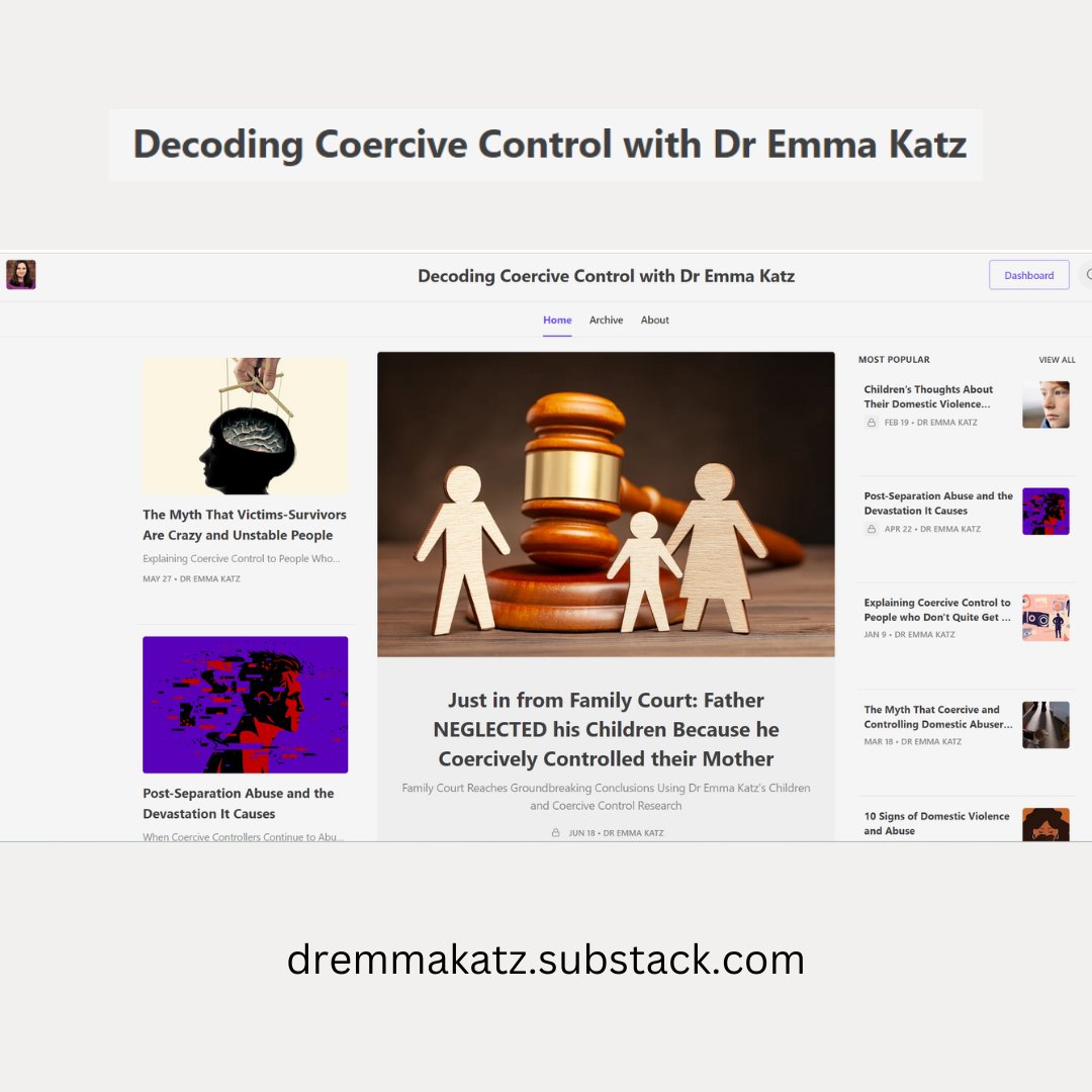 My popular blog on coercive control has an exciting new look! 

#coercivecontrol #domesticviolence #domesticabuse #familyviolence #postseperationabuse #stalking #familycourt #divorce