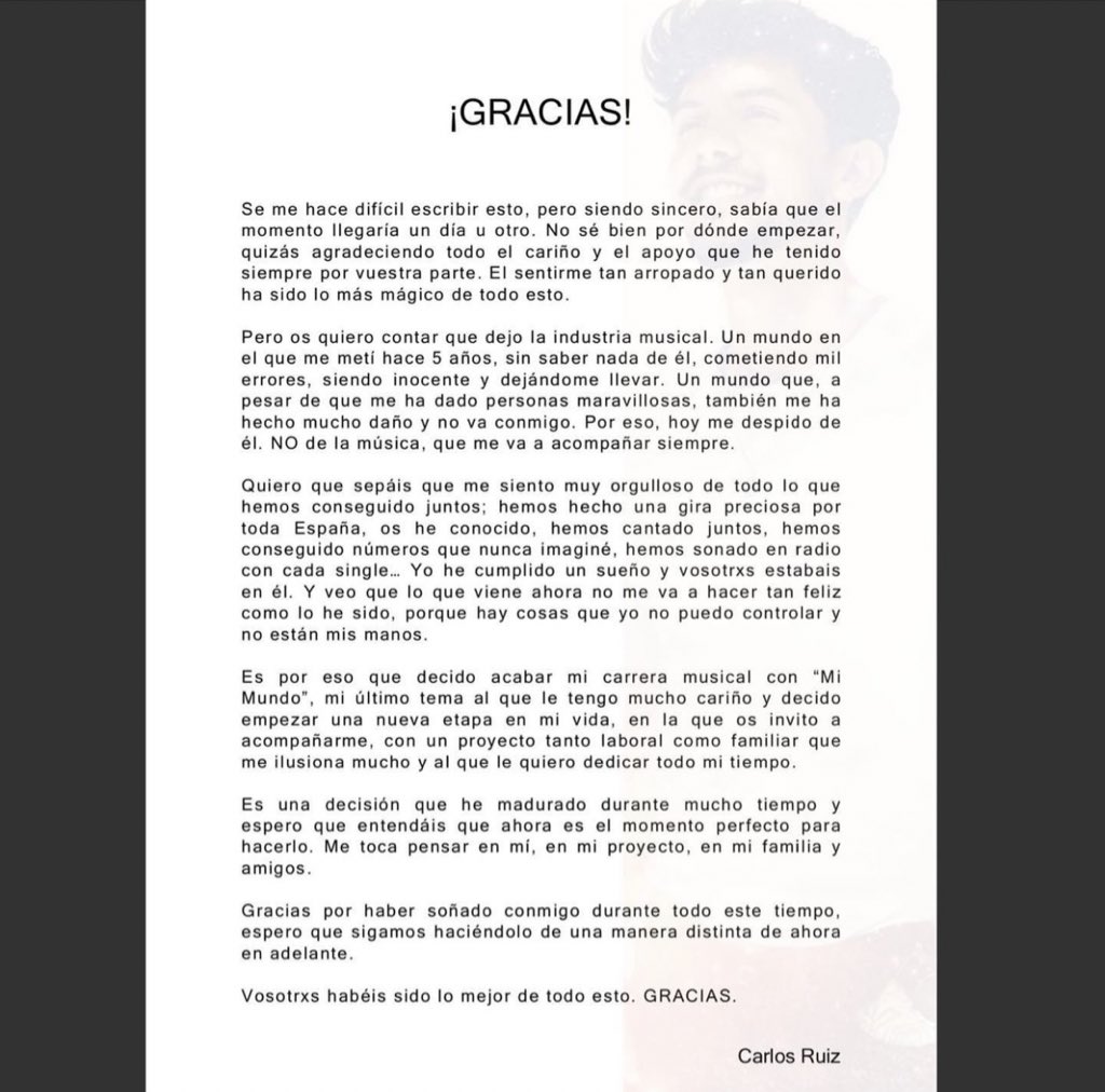 Previously Music tweet media