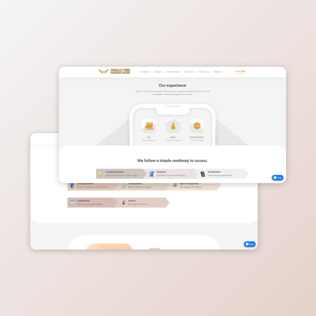 thefinallyfree's tweet image. We&apos;ve given our website a makeover! Dive into our updated design that perfectly showcases our services and expertise. Check it out now! 

#websiteredesign #digitaltransformation #finallyfreeproductions