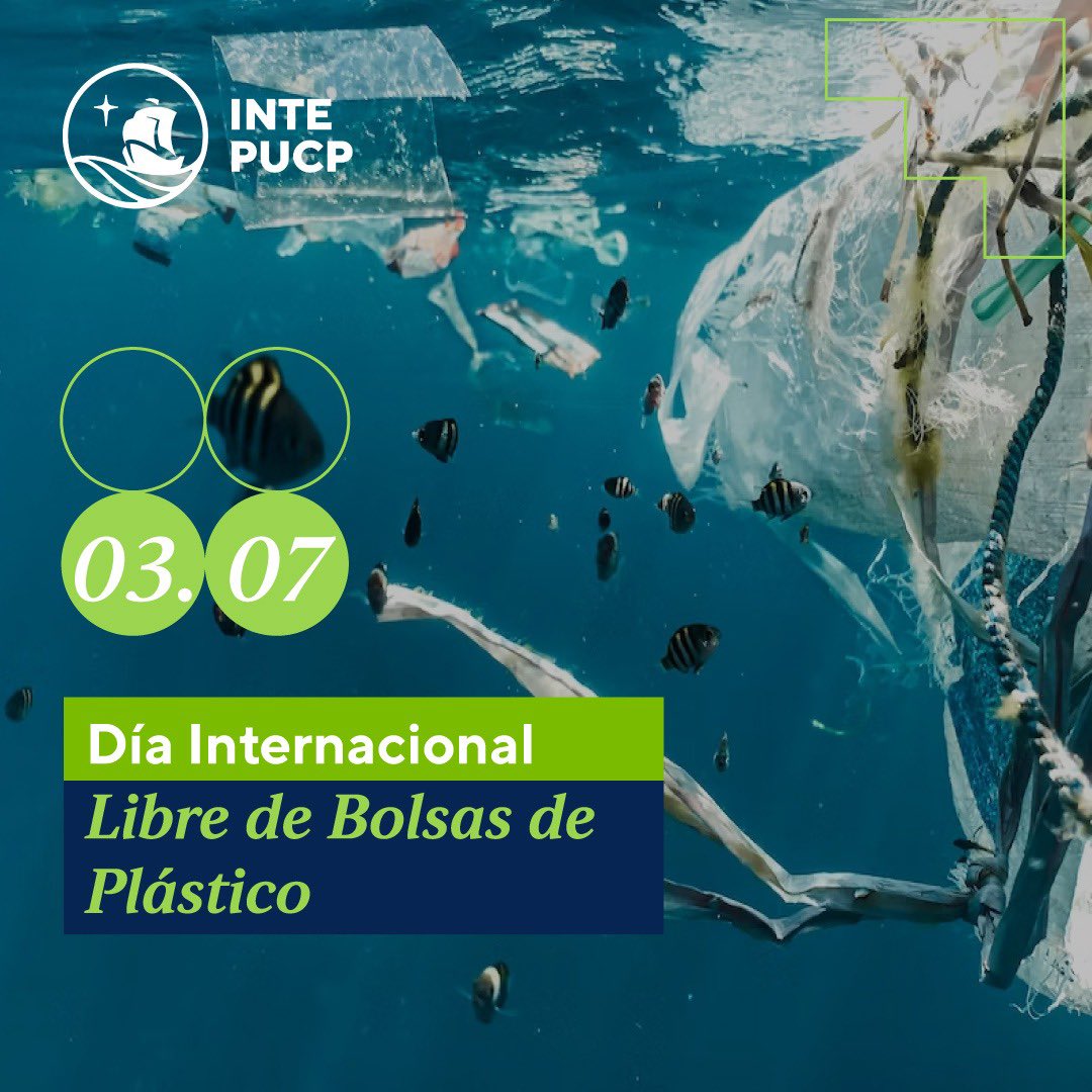 intepucp's tweet photo. #INTERevive | Hoy, en el día Día Internacional Libre de Bolsas de #Plástico♻️, te recordamos el artículo del Dr. Ian Vázquez Rowe sobre la #LeyDePlásticos.
👉 Lee la nota completa aquí: https://t.co/AgS03b6mEg https://t.co/4JY34dxJYH