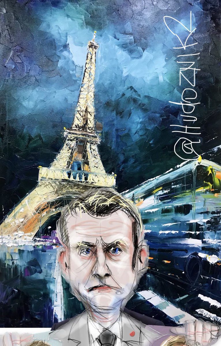 Шо там Макарон??? Як его танки на колесах? Помогли они ему в степях вукроино?
PS Не пожалел ему свою работу маслом с Парижем )))