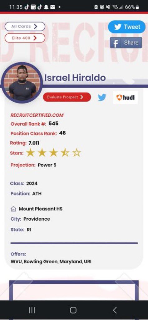 Israel Hiraldo ATH tweet media