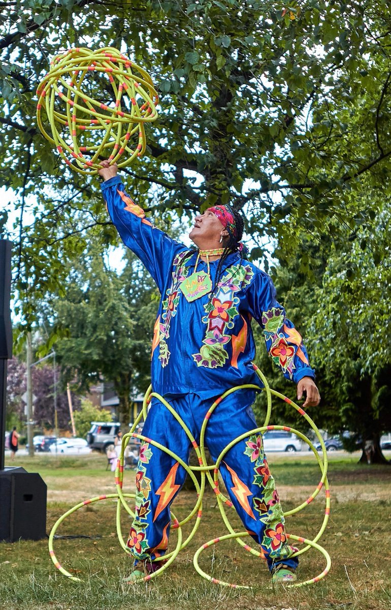 Get ready to be mesmerized! Join us at The Landing for an extraordinary hoop dance performance by the talented Terrance Littletent. ✨
Save the date: July 6th at 6:30pm. Don't forget to bring your own chair and prepare to be amazed! 🪑✨