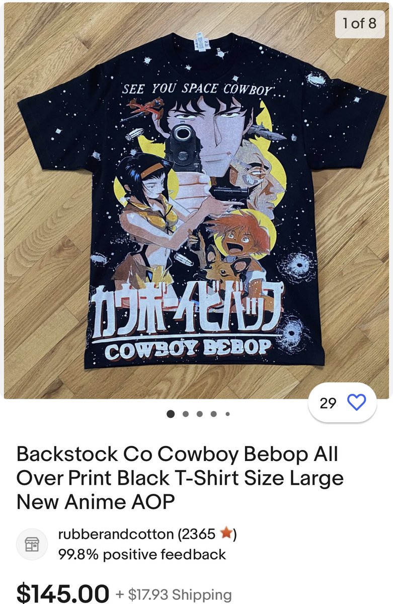 Hasanabi_Fits's tweet photo. Hasan Stream 03/07/2023
“Backstock Co” Cowboy Bebop All Over Print
💲CAD ~ $140 🚫 RESALE

https://t.co/KzrZBuSase https://t.co/05kOV6Adc9