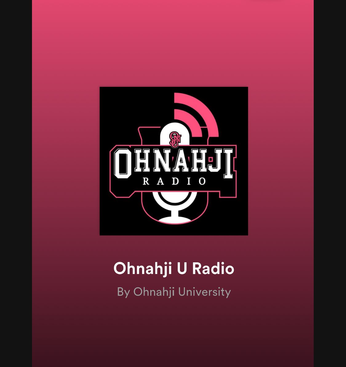 Introducing the brand new OhnahjiU Radio!
Huge thank you to Dean Boss 2.0 for putting this amazing new arm of ONJU together <a href="/BRYANosheaDANCE/">BOSS 2.0 🎓</a> 🙌🏾🎓
