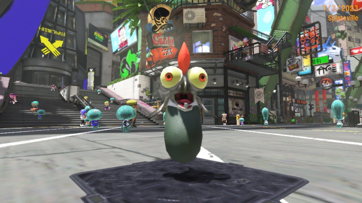 This little man is so happy #Splatoon3 #NintendoSwitch
