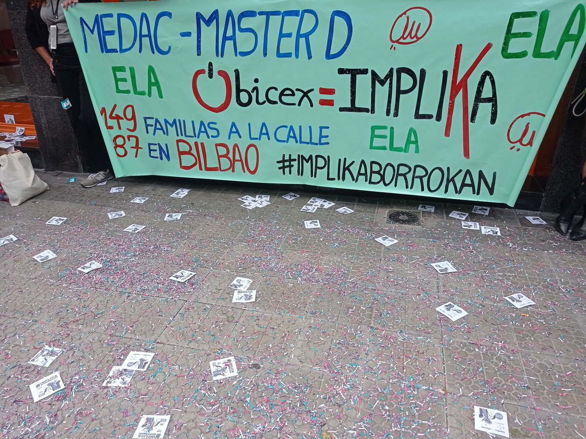 Implikaborrokan's tweet photo. Mañana día 4 de julio se producirá el juicio por el despido colectivo de @Implika_Formac ion ahora llamada OBICEX.
Nosotras seguimos luchando y no cesan las movilizaciones.

@institutoMEDAC 
@MasterDGrupo https://t.co/kolzNdgvwI
