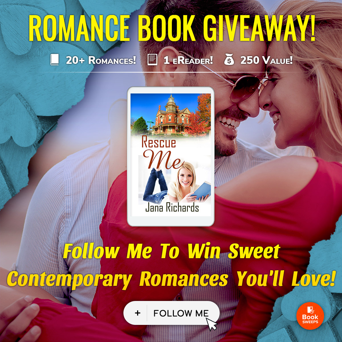 #Win a bundle of #sweet #contemporaryromance novels! Plus a brand-new ereader! That's 20+ books and a $250 value #giveaway #prizes booksweeps.com/giveaway/june2…