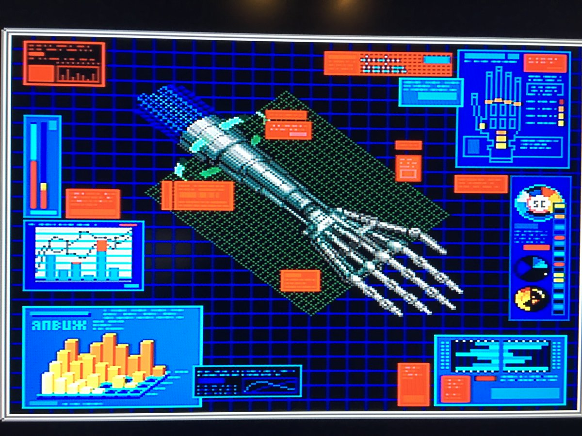 PS4Ron's tweet photo. Playing a bit of #Snatcher on the #Sega #MegaDrive2 #MegaCD2 😎 @ExpAnsgar https://t.co/W5h5lJALJb