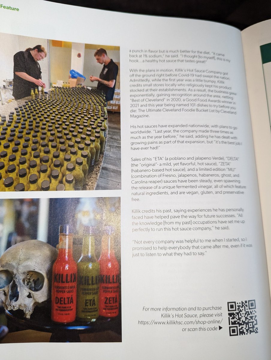 Shout out to my fellow CSU grad <a href="/KillikHSC/">Killik Hot Sauce Company</a>. Nice write up in the CSU update this month. Check it out .then buy some of his sauce!