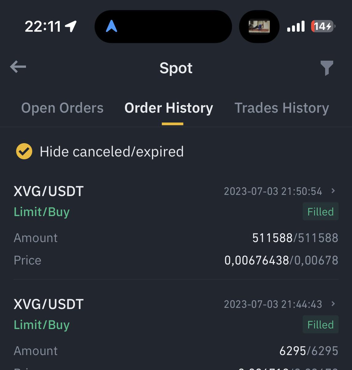 Satmadım aksine 0.0067 den
3.3K daha aldım..