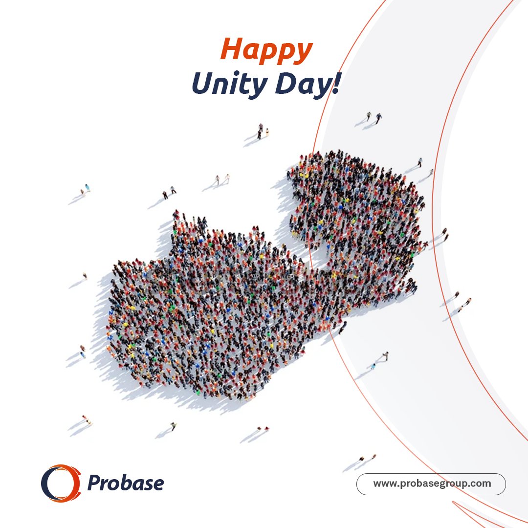 probasegroup's tweet photo. The Board, Management and Staff of ProBASE Limited wish you a Happy Unity Day!

#probasegroup #UnityDay https://t.co/qL7hRitmMH