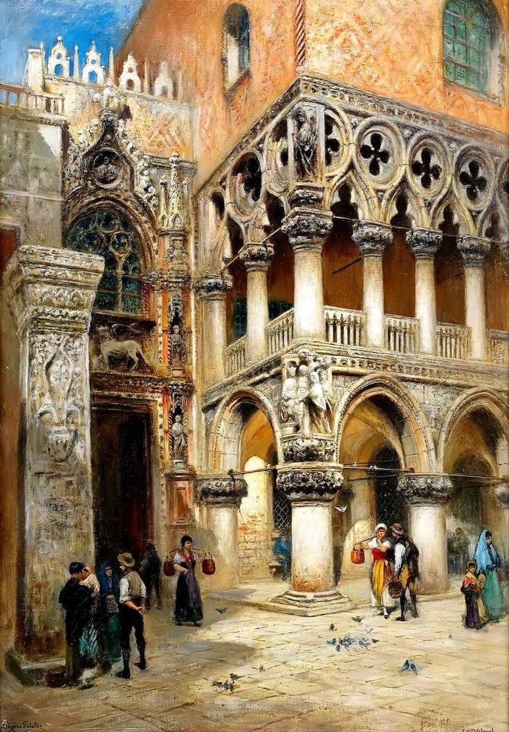 art_infinitum's tweet photo. The Doge's Palace, Venice by
Frans Wilhelm Odelmark https://t.co/TD5YIMkdWr