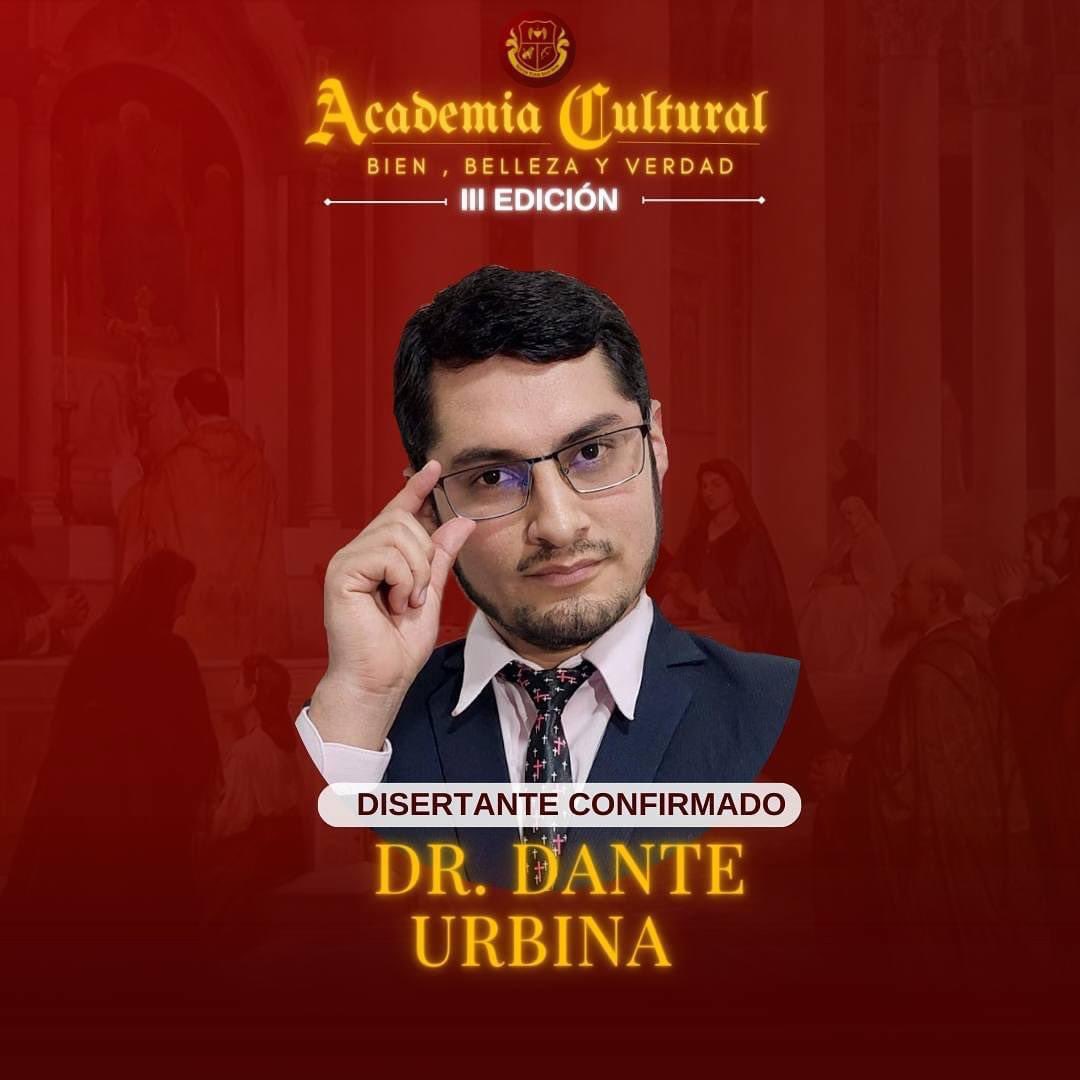 centroasuncion's tweet photo. Dr. Dante Urbina, Filósofo y Economista.

Sexto disertante confirmado para la «Academia Cultutal 2023»

Es conferencista, docente y asesor-consultor especializado en temas de economía, filosofía y teología. 

Inscribite aquí 👇🏻
https://t.co/7j3sZgwCQJ https://t.co/f4Z2cnWVAu