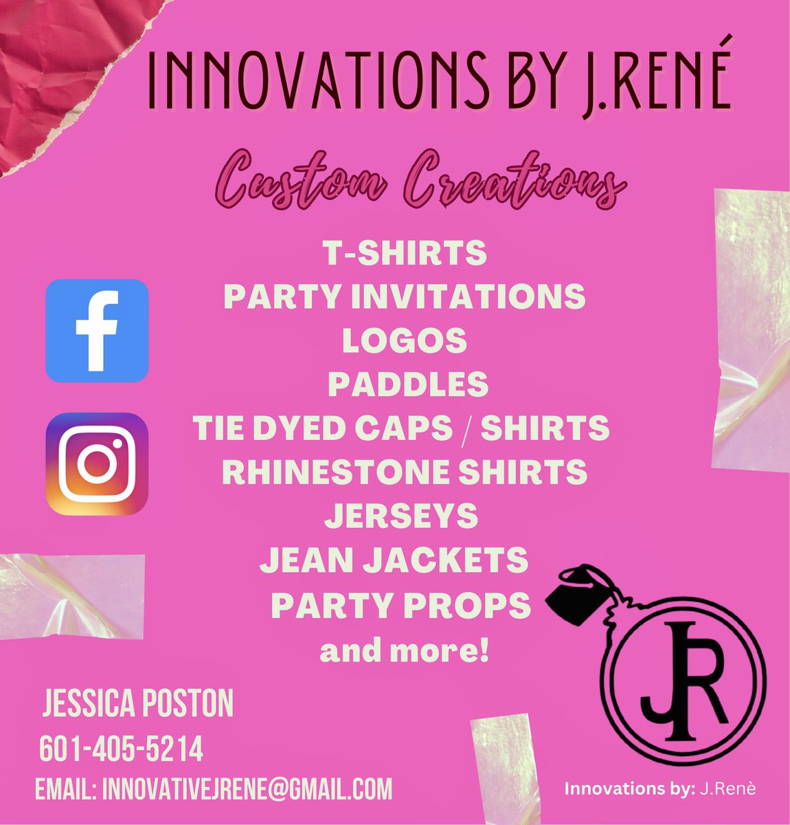 jessica___rene's tweet photo. Happy Monday Everyone! 💗🔔Bring in this 1st week of July with some custom gear and gifts by @ innovative_jrene 👩🏽‍🎨 🎨#innovationsbyjrenè #paintings #tshirts #holidays #uniquegifts #explorepage #artist #customgifts #jessicaposton #contentcreator #custommerch #barbie #pink #MS https://t.co/0IR8UUviT7