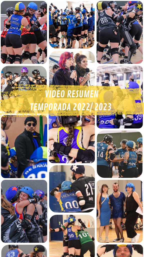 Por aquí os dejamos un resumen de la temporada 2022/ 23 de Valencia Roller Derby ⚡️💙🐙 Esperamos que os guste tanto como a nosotres! Gracias a todas las personas que hacen esto posible 🤞🏻

youtu.be/IgxxKc_QGJc

#valenciarollerderby #rollerderby
