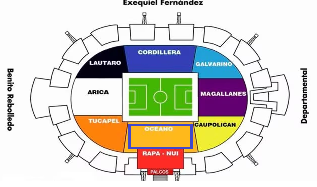 emilioto's tweet photo. Vendo ubicación (asiento) en el estadio monumental, sector océano, de por vida, heredable, interesados al DM. https://t.co/mCWhqAmWZD