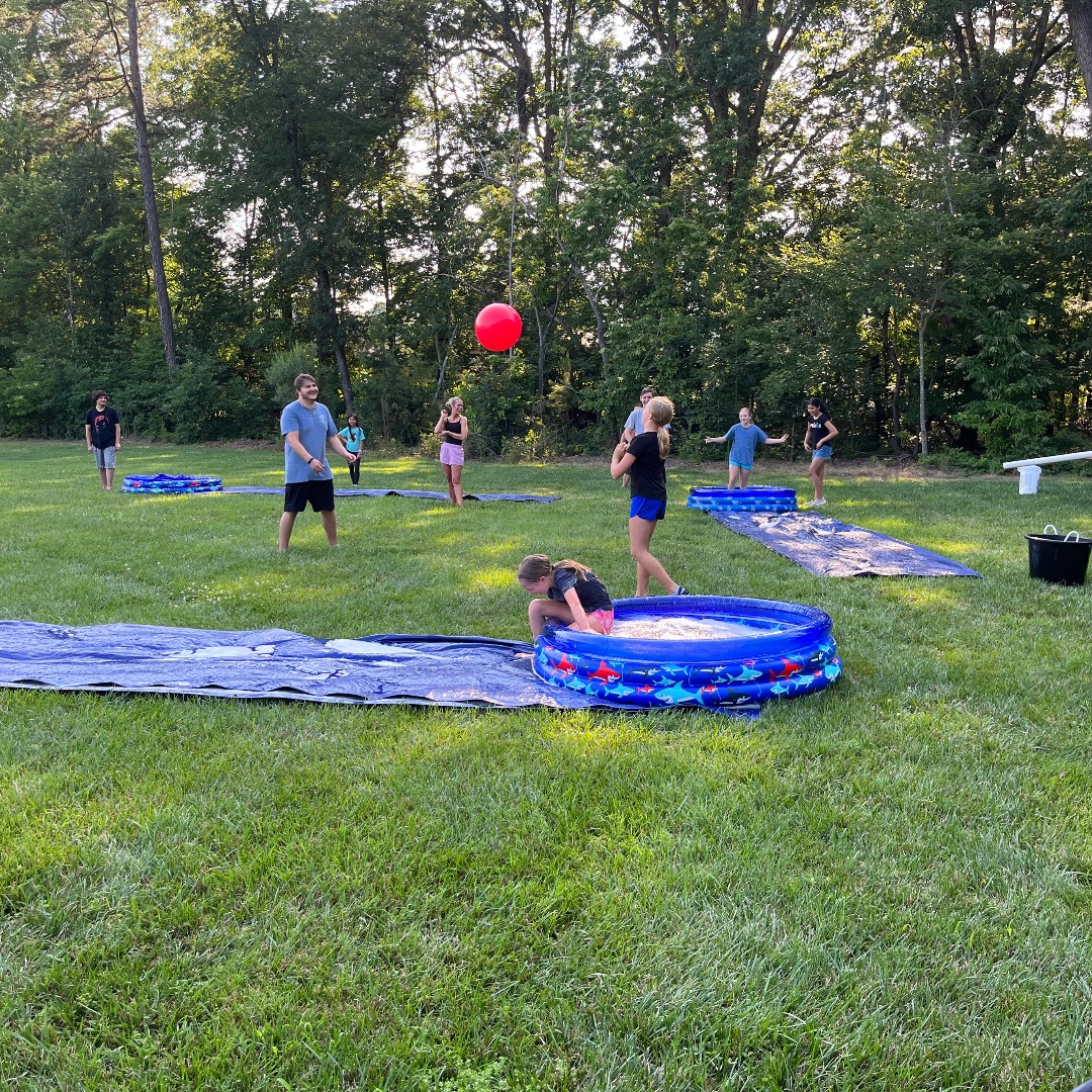 NLstudents247's tweet photo. Slip n Slide Kick Ball was a Splash! #newlife247 #nlstudents247 https://t.co/eoyiiGQlrJ