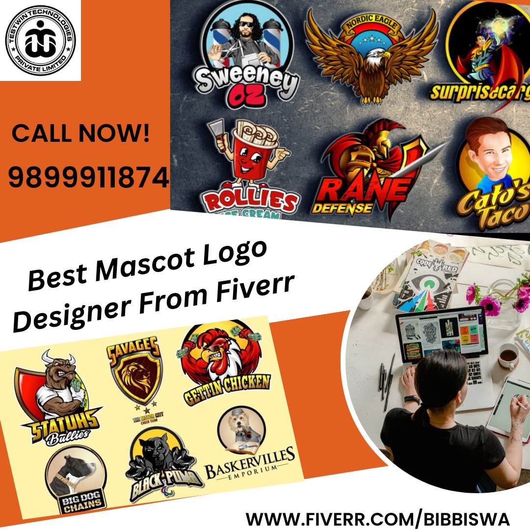 testwintech's tweet photo. Are you searching for the best professional mascot logo designer. Then just dial... 9899911874
Or also you can check our
Fiverr profile here .....
Fiverr - https://t.co/8RFAxG7s57
https://t.co/TICVsIP0p6
https://t.co/926K4eyn2Q
#LogoDesign #Branding #GraphicDesign https://t.co/M2rHrBhbKO