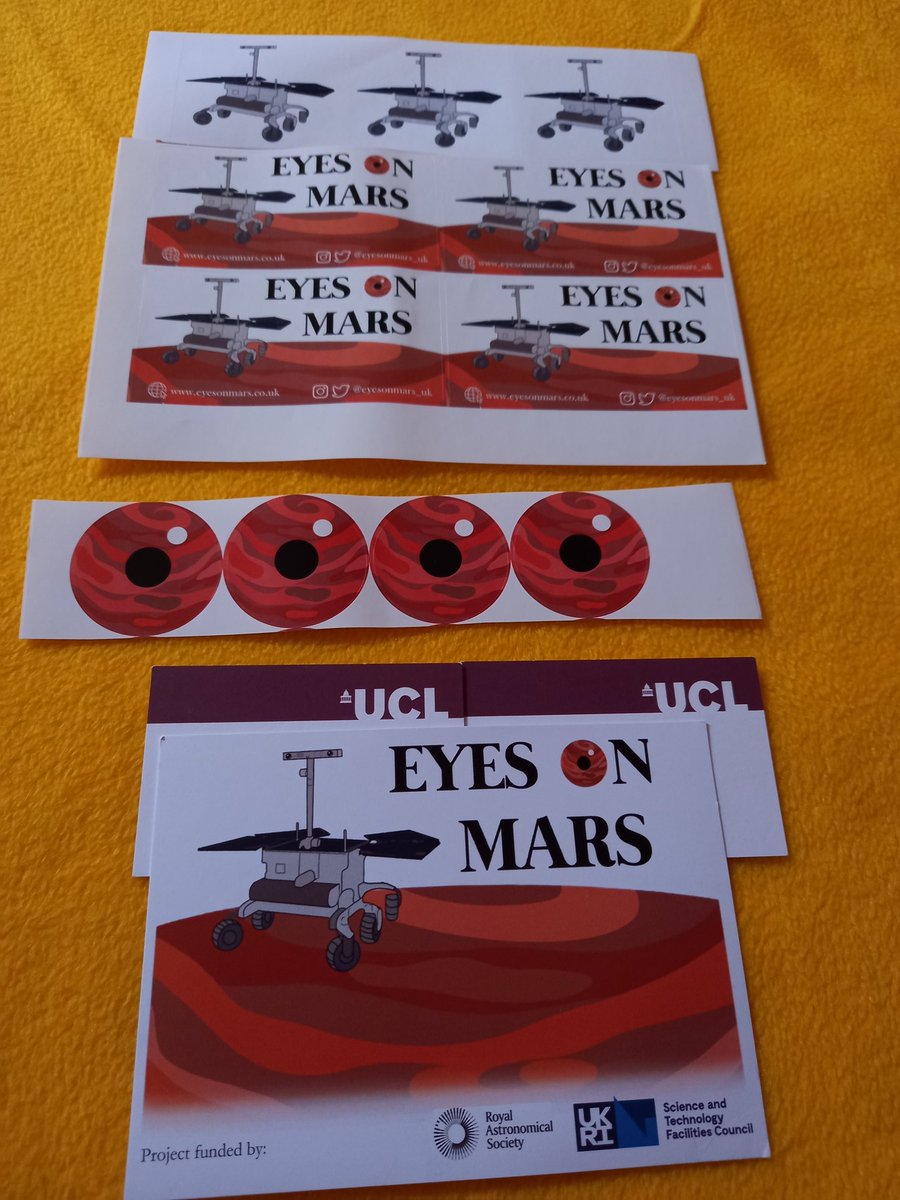 pack_steam's tweet photo. Many thanks to Catherine @eyesonmars_uk for kindly contacting us and donating four wonderful boxes of goodies for #STEAMPacks . The Children in Hospital will now be able to learn all about the PanCam on the Rosalind Franklin Mars Rover & about STEAM. #STEAM #STEM #SpaceForAll https://t.co/BAK1KXwwlc
