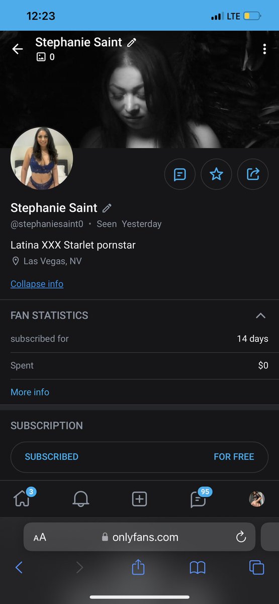 This are my onlyfans pages Subscribe page onlyfans.com/stephaniesaint Free page onlyfans.com/lovelysaint1 This is a fake profile of me ⬇️