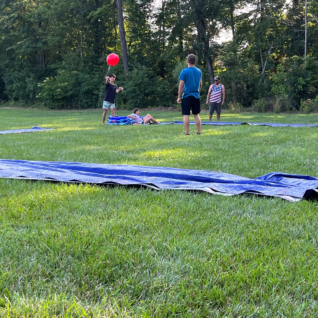 NLstudents247's tweet photo. Slip n Slide Kick Ball was a Splash! #newlife247 #nlstudents247 https://t.co/I0aIpQ5HAA