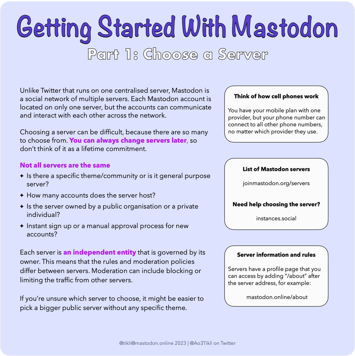 Getting Started With Mastodon
Part 1/8: Choose a Server

If you'd rather read this tutorial as text, go here: pillowfort.social/posts/3458185

#Mastodon #MastodonMigration #MastodonTutorial