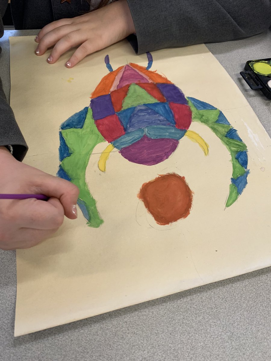 Spotted 📸 amazing art work 🤩 I was really impressed by the verbal peer feedback to support each other to develop #Respect #Resilience #ExcelAtElizabethan