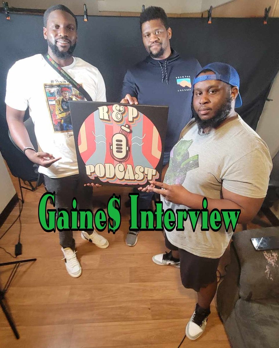 RPPodcast1's tweet photo. In this episode R&P interviews Buffalo Artist and local Legend @JusCallMeGaines as he talks about finding himself, his recent Album "Pain in Full" and much more! Tune in!
https://t.co/wf5jjKLoU2
#rnppodcast #Gaines #podcastinterview #rapper #artist #buffalokids #slimeshack https://t.co/jsGTxF4cpU