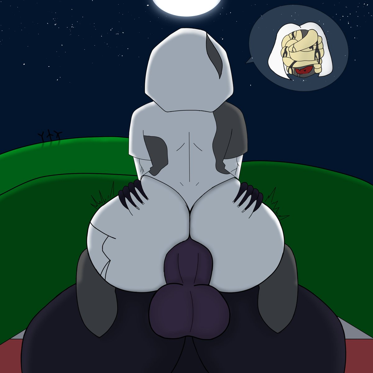 My side of an art trade with <a href="/A1uvion/">🔞 Left Hand Rule 🔞 (COMMS OPEN | 2/3)</a> and our 2 characters!
Thanks again for doing this with me!