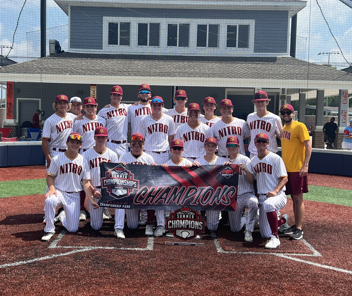 Prep Baseball Indiana (@prepbaseballin) on Twitter photo Congratulations to the 17U Indiana Nitro Gold on winning the 17U <a href="/PBRTournaments/">Prep Baseball Tournaments</a> Indiana Summer Championships
<a href="/NitroGold2024/">Indiana Nitro Gold 2024</a> || <a href="/IndianaNitro/">Indiana Nitro</a>
#INSummerChamps23 Congratulations to the 17U Indiana Nitro Gold on winning the 17U <a href="/PBRTournaments/">Prep Baseball Tournaments</a> Indiana Summer Championships
<a href="/NitroGold2024/">Indiana Nitro Gold 2024</a> || <a href="/IndianaNitro/">Indiana Nitro</a>
#INSummerChamps23