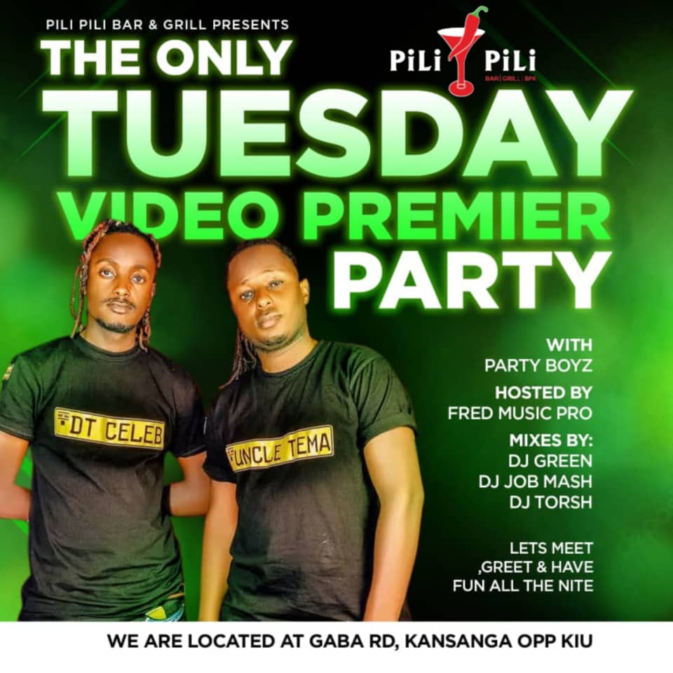 pilipilibar's tweet photo. Lets catch up for  the partyTomorrow at pilipili  located in kansanga along Ggaba road opposite KIU. Be there or no were. https://t.co/aJ9nJOzgJK