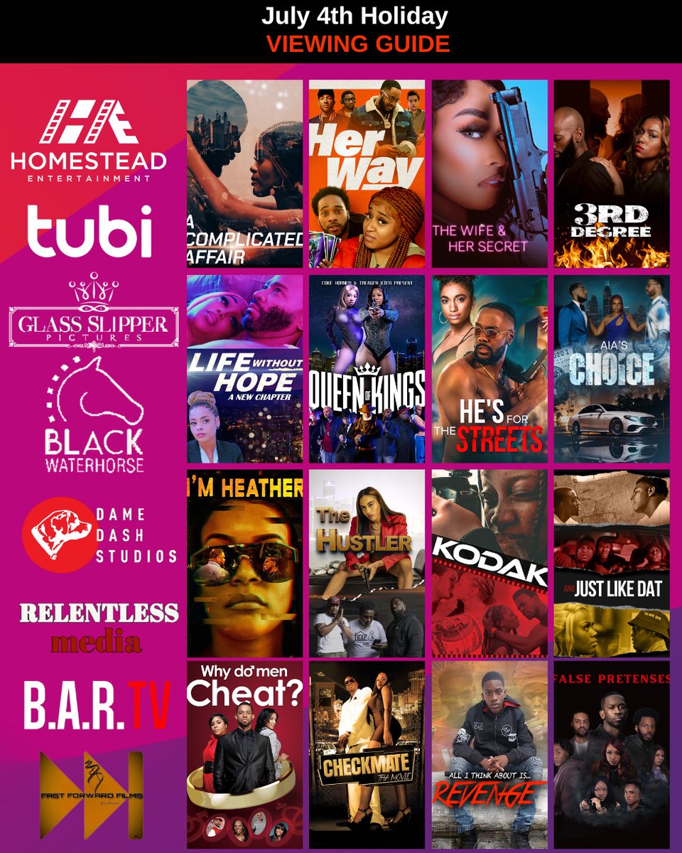 We have your entertainment needs covered for the holiday weekend! 🎥 🍿⁠
⁠
Check out this summer's hottest films during and after the cookout!⁠
🔥 🔥 🔥🎥⁠