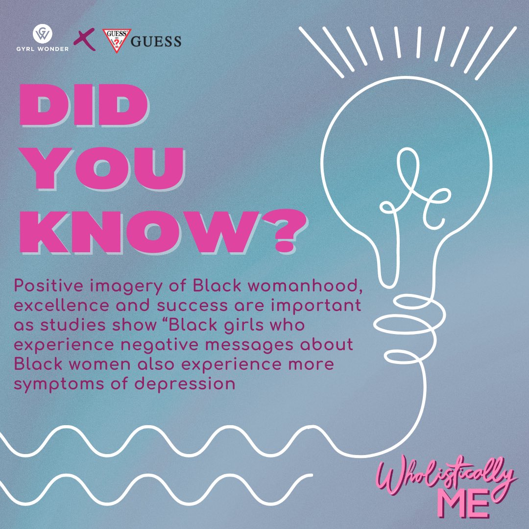 Studies show that internalizing negative images as a black gyrl = more depression. 

THIS is why representation is so important. THIS is why intentionality behind the things you watch and listen to are important. 

#MentalHealthAwareness #WholisticallyMe #gyrlwonder