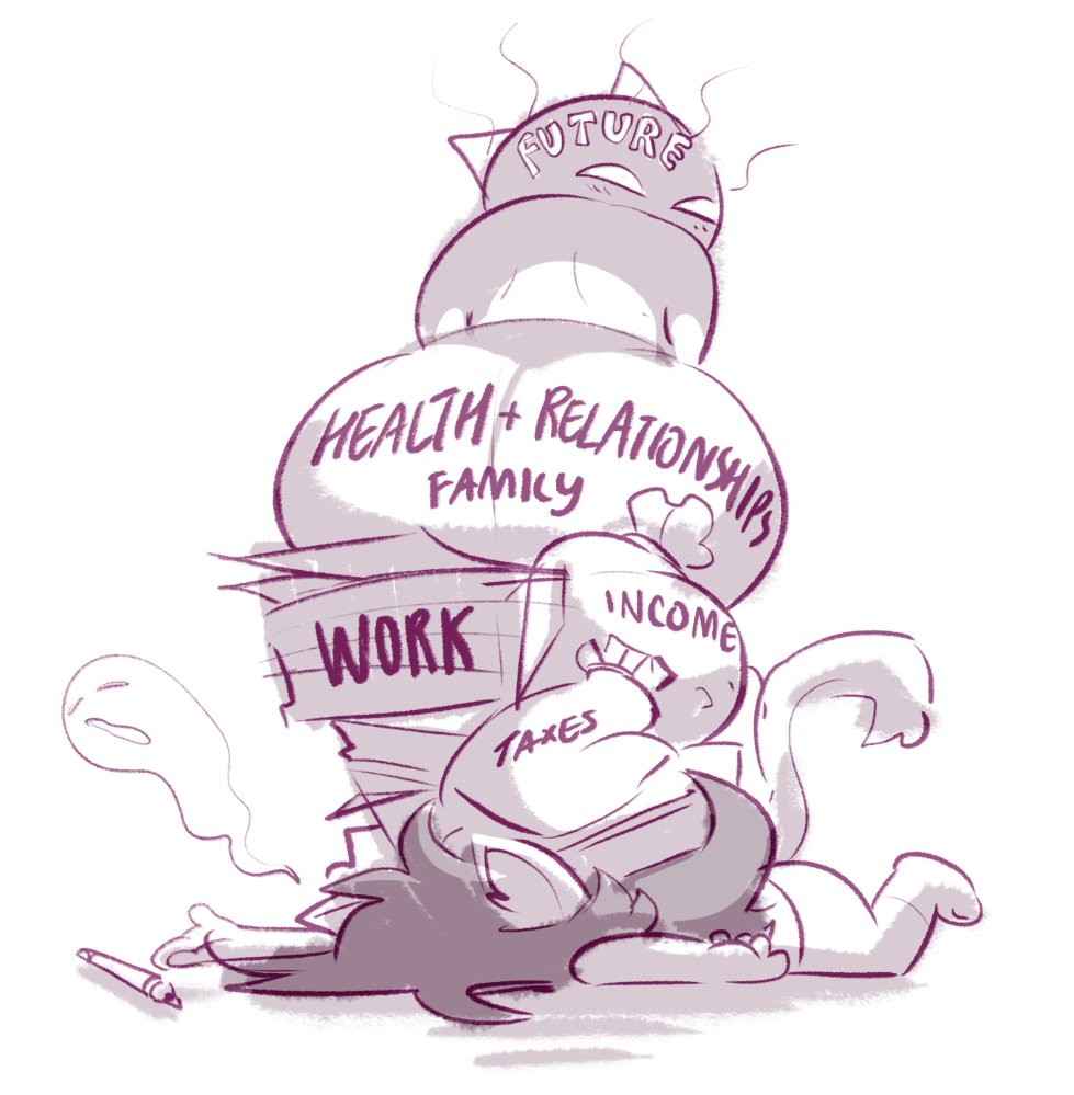 Bypbap's tweet photo. an explanation for my inactivity lol, ouuhhhh i just want to draw silly furry content https://t.co/fRraLIBuxg