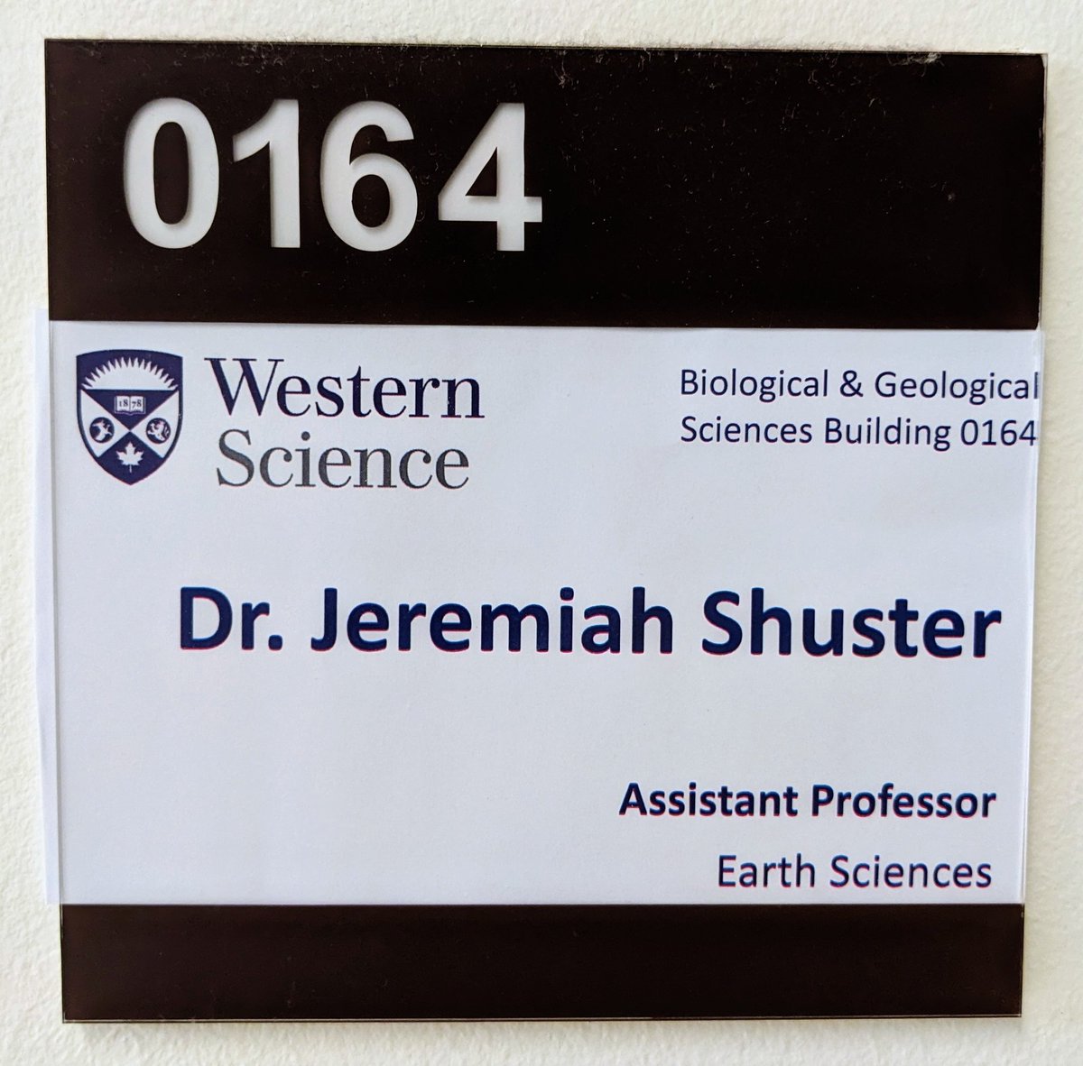 Jeremiah (Jer) Shuster (@jeremiahshuster) on Twitter photo Today is my first day as an Assistant Professor at <a href="/WesternU/">Western University</a>. I'm excited for this new chapter of my "academic journey" to begin. I am grateful for my mentors, collaborators, and friends who have supported me. I look forward to developing #geomicrobiology here <a href="/westernuEarth/">Earth Sciences</a>. Today is my first day as an Assistant Professor at <a href="/WesternU/">Western University</a>. I'm excited for this new chapter of my "academic journey" to begin. I am grateful for my mentors, collaborators, and friends who have supported me. I look forward to developing #geomicrobiology here <a href="/westernuEarth/">Earth Sciences</a>.