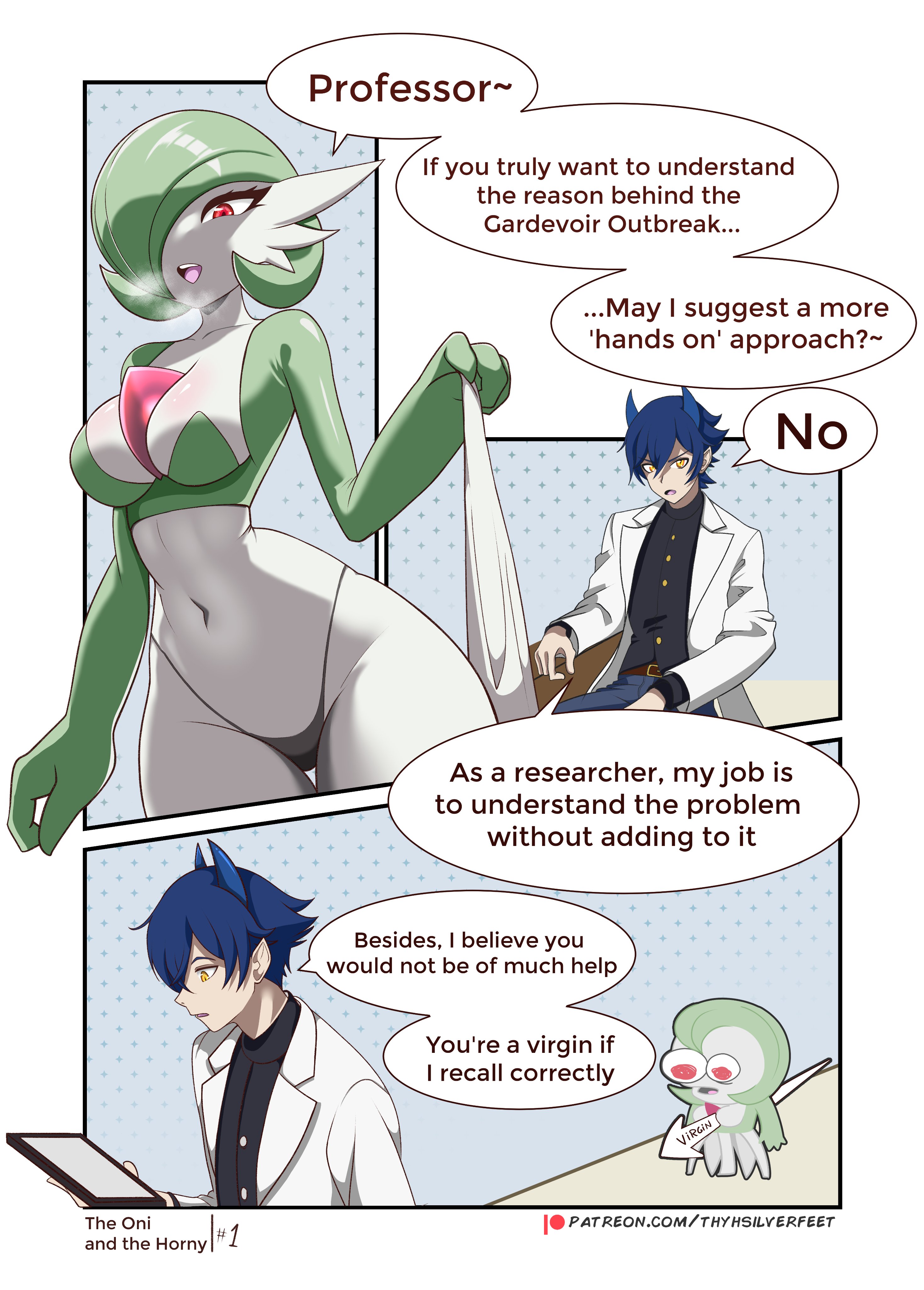 End on X: Gardevoir's Swelling Power, Page 1/5 Patience the