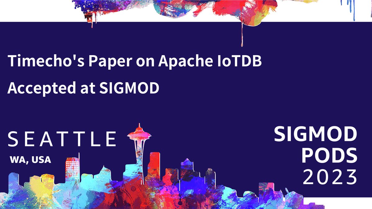 TimechoTech's tweet image. @ApacheIotdb has made a significant impact at #SIGMOD 2023!
This paper 'Apache IoTDB: A Time Series Database for IoT Applications' highlights its advanced technical core, exceptional performance, and its wide-ranging application in IoT.
dl.acm.org/doi/abs/10.114…
#ApacheIoTDB