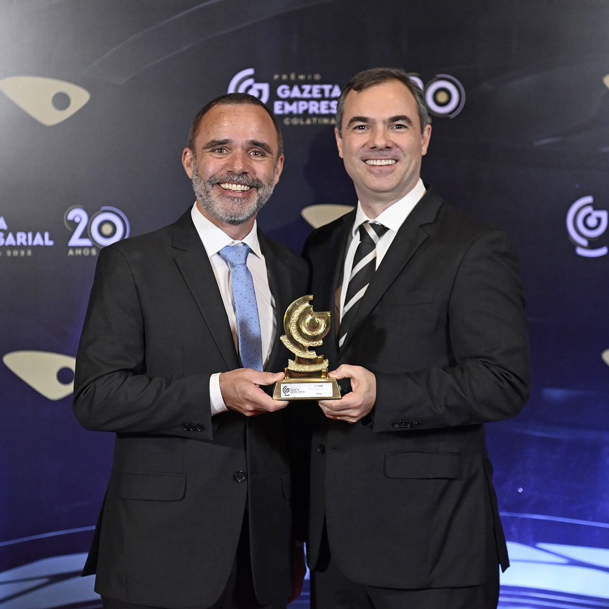 Pelo 20° ano consecutivo, somos a marca mais lembrada no Prêmio #GazetaEmpresarial, segmento "Ensino Superior Particular". 🏆 #2023