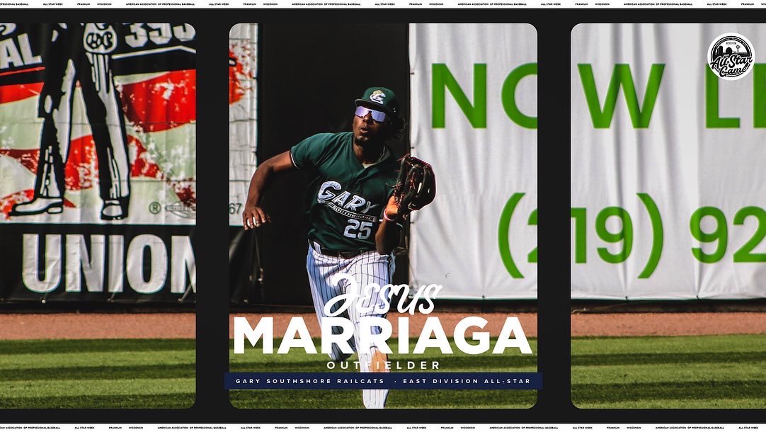 HEY NOW, YOU’RE AN ALL STAR! ⭐️ 

Congrats to Jesus Marriaga and DJ Wilkinson who are heading to the <a href="/AA_Baseball/">American Association</a> All Star Game! 🏟️