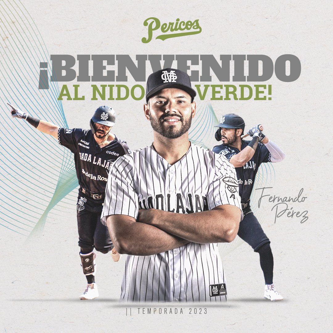 ¡Bienvenido Fernando Pérez! 🤩 
El Nido Verde será tu casa y Familia Emplumada te respaldará en todo momento. 🦜
Estamos ansiosos por verte en acción. 👏🏼
#JuntosPorEl6